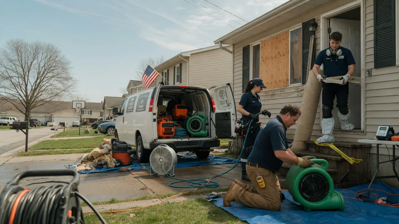 Water Damage Restoration in Deer Grove, IL near me